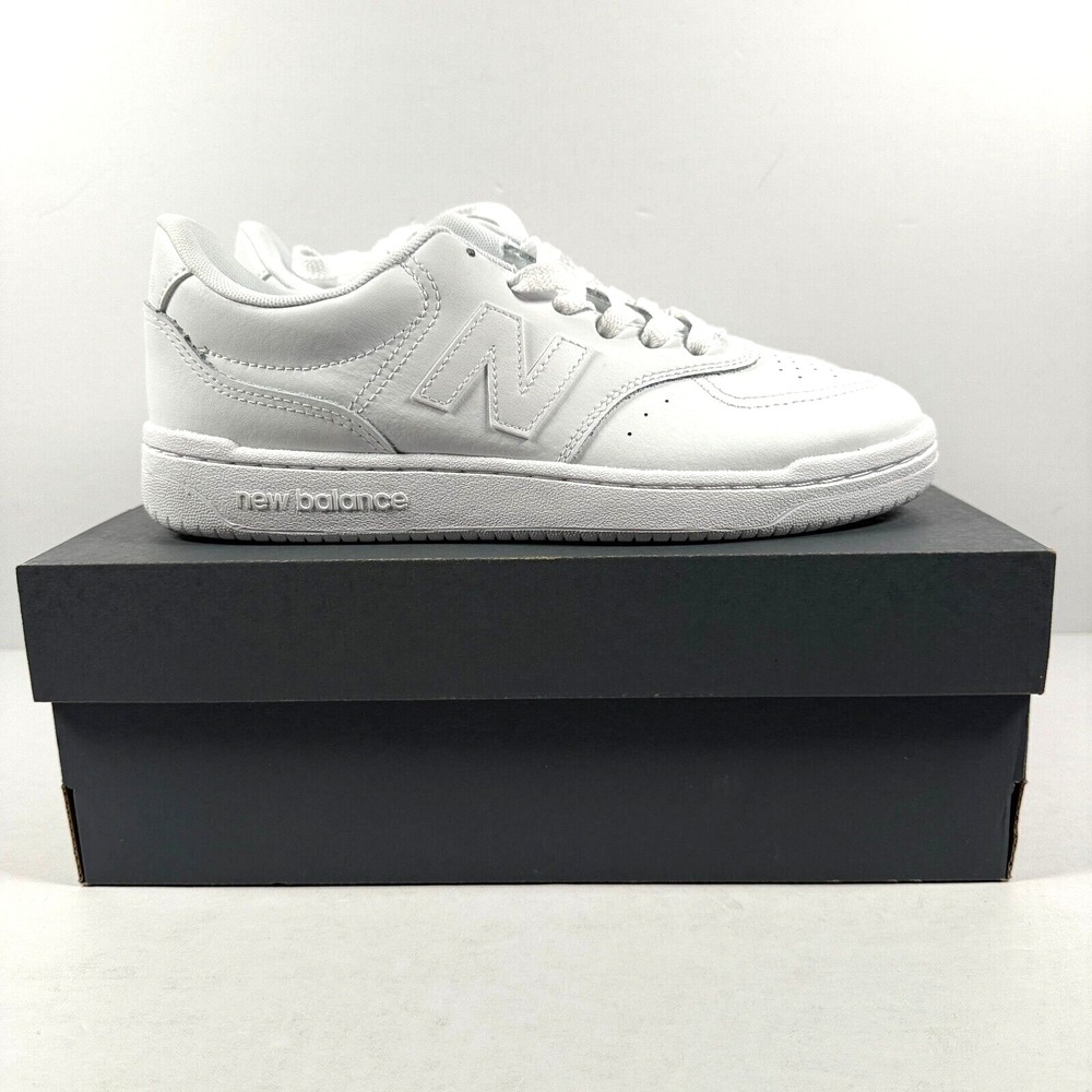 New Balance BB80 Shoes Mens Size 8.5 White White Athletic BBW80WWW